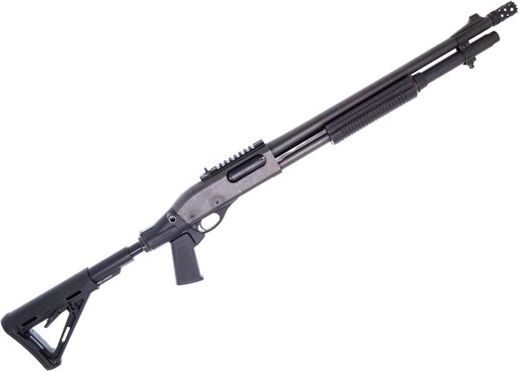 Used Remington 870 Tactical Pump-Action Shotgun, 12Ga, 3