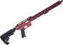 Picture of Used Derya TM-22 Semi-Acto Rifle, 22LR, 18.5" Threaded Barrel, Blued, Distressed Red Aluminium Receiver, Collapsing Stock, Optic Mount, 3 Magazines, Good Condition