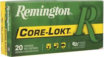 Picture of Remington Core-Lokt Centerfire Rifle Ammo - 30-30 Win, 170Gr, Core-Lokt, HP, 20rd Box