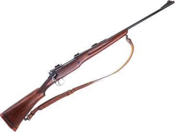 Picture of Used BSA P17 Bolt-Action 30-06 Sprg, 24" Barrel, Sporterized, With Weaver Bases, Recoil Pad, Leather Sling, Fair Condition