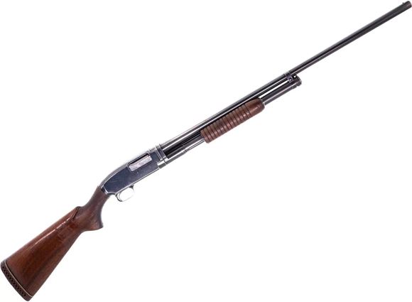 Picture of Used Winchester Model 12 Pump-Action 12ga, 2 3/4" Chamber, 30" Barrel, Full Choke, Missing One Magazine Plug Screw, Overall Good Condition