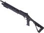 Picture of Used Canuck Commander Pump-Action Shotgun, 12 Ga, 3", 14" Barrel, Blued, Black AR Style Collapsing Stock, Fiber Optic Sight, Breacher Choke & Choke Set (F, M, Cyl), Good Condition