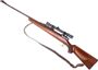 Picture of Used BSA P17 Sporter Bolt-Action Rifle, 270 Win, 24" Barrel, Plumb Blued, Wood Stock, Weaver K4 Riflescope, Leather Sling, Good Condition