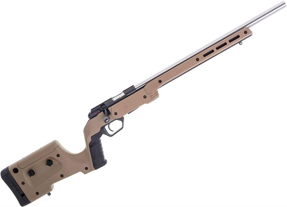 Picture of CZ 457 MDT XRS Match Custom Rifle - 22 LR, 20", IBI 14T Match Barrel, .920" Straight Stainless Barrel, MDT XRS Chassis FDE, Vertical Grip Included, 5rd Mag