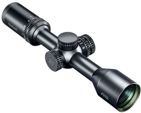 Picture of Bushnell Optics Rimfire Riflescopes - 4-12x40mm, 1", Illuminated DOA-LRH800 Reticle, Second Focal,  1/4 MOA Adjustments, Multi-Coated, Matte, IPX7 waterproof.