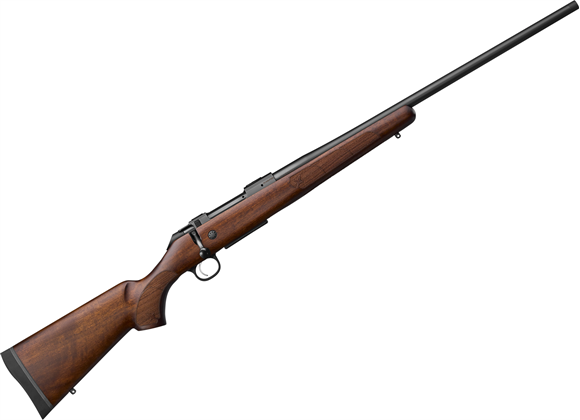 Picture of CZ 600 American Bolt-Action Rifle - 308 Win, 24" Cold Hammer Forged Barrel, Threaded m15X1, Walnut Stock, Drilled & Tapped For Rem 700 Bases, Adjustable Single Stage Trigger, 3rds