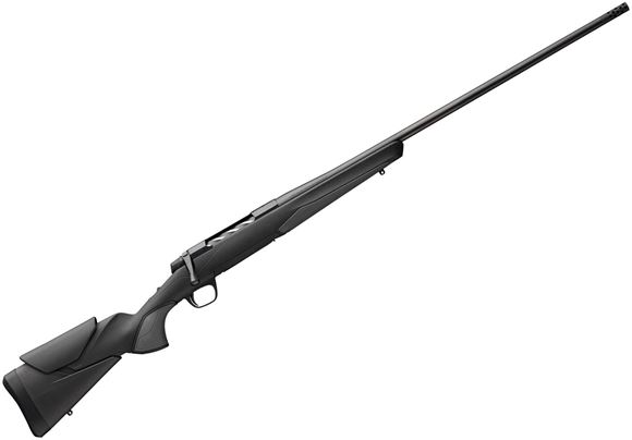 Picture of Browning X-Bolt 2 Hunter Composite Bolt Action Rifle, 308 Win, 22", Sporter Contour Barrel, Vari-Tech Composite Stock, Adjustable LOP, Adjustable Comb, Black, M13 - 0.75 threaded w/ Muzzle Brake, 4rds