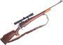 Picture of Used Lee Enfield No4 Mk1 Sporter Bolt-Action Rifle, 303 British, 22" Barrel, Blued, Custom Wood Stock, Aim Master 3-9x32mm Riflescope, 1 Magazine, Good Condition