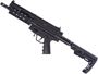 Picture of Used GSG 16 Semi-Auto Rifle, 22LR, 9" Barrel, Blued, Collapsing Stock, Black, Iron Sights, Flash Hider, 2 Magazines, Original Case, Very Good Condition