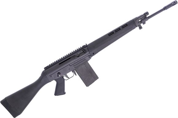 Picture of Used Famae 542 Semi-Auto Rifle, 308 Win, 18.5" Barrel, Parkerized, Black Synthetic Stock, Flat Top, Flash Hider, Optic Rail, 1 Magazine, Excellent Condition