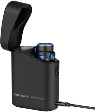 Picture of Olight Baton 4 Premium Edition LED Flashlight - 1300 Lumens Max Output, USB-C Rechargeable Case, Black.