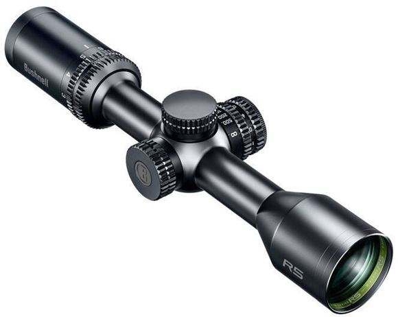 Picture of Bushnell Optics Rimfire Riflescopes - 3-9x40mm, 1", Illuminated DOA-LRH800 Reticle, Second Focal,  1/4 MOA Adjustments, Multi-Coated, Matte, IPX7 waterproof.