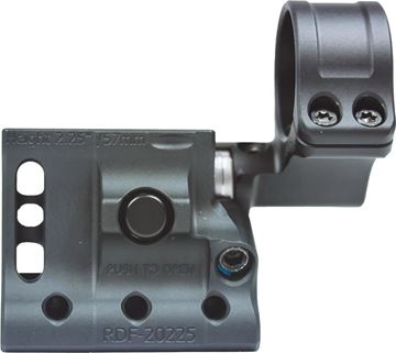 Picture of Spuhr Rifle Accessories - Aimpoint T-2 Magnifier Mount, Height: 57mm/2.25". Black