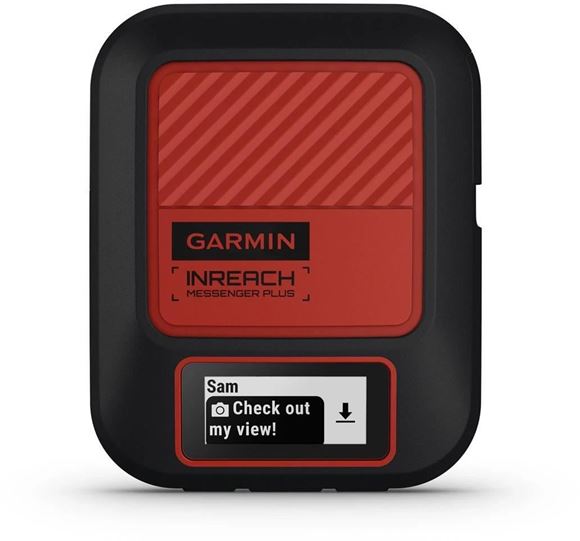 Picture of Garmin, Satellite GPS Communicators - InReach Plus, Orange Body, SOS Satellite Communicator With Two-Way Text And Access To Photo And Voice Messaging.