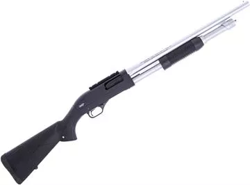 Picture of Used Winchester SXP Marine Defender Pump-Action Shotgun, 12Ga, 3", 18.5" Stainless Barrel, Blued Receiver, Black Synthetic Stock, Optic Rail, Invector Plus Cylinder Choke, Good Condition