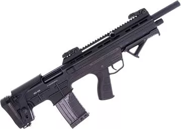 Picture of Used Hima HG-105 Semi-Auto Shotgun, 12Ga, 3", 18.6" Barrel, Blued, Synthetic Stock, Iron Sights, Angled Foregrip, 1 Magazine, Very Good Condition