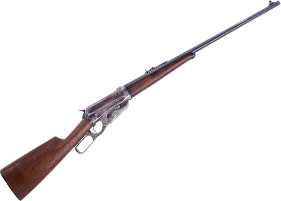 Picture of Used Winchester 1895 Takedown Lever-Action Rifle, 30-06 Sprg, 24" Barrel, Wood Stock, 1923 Mfg, Stock Replaced, Good Condition