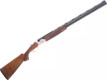 Picture of Used Beretta 686 Over-Under Shotgun, 20Ga, 3", 28" Barrel, Blued, Wood Stock, Engraved Receiver, Vented Rib, Optima Choke M/IC, Excellent Condition