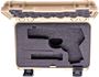 Picture of Pre-Owned Nanuk 909 Single Pistol Hard Case, FDE, W/Foam Insert, Foam Cut, Good Condition