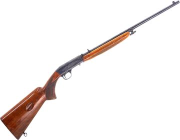 Picture of Used Browning SA-22, Semi Auto 22LR Takedown, 19'' Barrel With Sights, Walnut Stock, Finish is Pitted, Stock is Worn, Action is Tight, Made in Belgium, Poor Condition