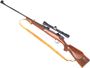 Picture of Used Mauser Mod 2000 Bolt-Action 270 Win, 24" Barrel w/Sights, Walnut Stock, Bushnell Banner 4x Scope, Leather Sling, Good Condition