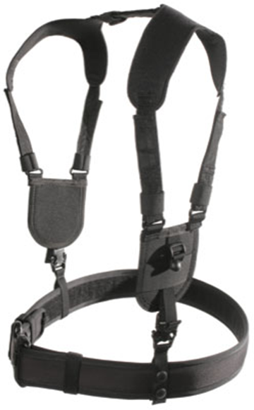 Picture of Blackhawk Ergonomic Duty Belt Harness - Black, LG/XL