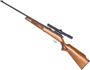 Picture of Used Lakefield Mark I Single Shot Bolt Action 22 LR, 22'' Barrel, Wood Stock, Bushnell Banner 4X Scope, Good Condition