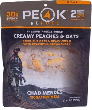 Picture of Peak Refuel Freeze Dried Meals - Creamy Peaches & Oats