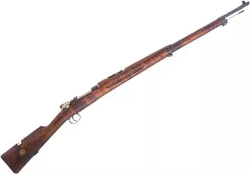 Picture of Used Carl Gustaf M96 Bolt-Action Rifle, 6.5x55, 29.5" Barrel, Blued, Full Military Wood Stock, 1919 Mfg, Good Condition