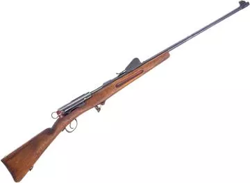 Picture of Used Schmidt Rubin M1889 Straight-Pull Rifle, 7.5x53, 24" Barrel, Blued, Sporter Stock, No Magazine, Fair Condition