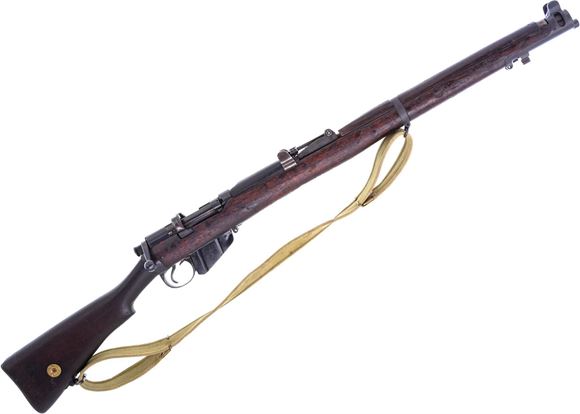 Picture of Used Lee Enfield Sht 22 IV Trainer Bolt-Action Rifle, 22LR, 25" Barrel, Full Military Wood, Web Sling, Fair Condition