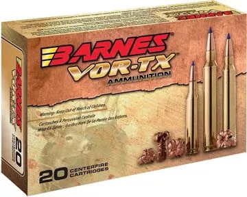 Picture of Barnes 21531 VOR-TX Rifle Ammo 30-06 SPR, TTSX BT, 150 Grains 2970 fps, 20, Boxed