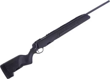 Picture of Used Steyr Scout Bolt-Action Rfle, 223 Rem, 20.5" Fluted Barrel, Blued, Black Synthetic Stock With Integrated Bipod, Built In Folding Iron Sights, 2 Magazines, Original Case, Excellent Codition