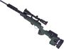 Picture of Used Tikka T1X Bolt-Action Rifle, 17 HMR, 20" Barrel, Blued, Green GRS Warg Chassis, Bushnell Legend 6-18x50 Riflescope, 2 Magazines, Hard Case, Very Good Condition