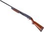 Picture of Used Ithaca Model 37 Pump-Action Shotgun, 12Ga, 2-3/4", 24" Barrel, Blued, Wood Stock, Engraved Receiver, Barrel Cut Down to 24", No Sights, Fair Condition