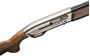 Picture of Browning Maxus II Upland Semi-Auto Shotgun -12Ga, 3", 28", Lightweight Profile, Vented Rib, Nickel Plated Receiver, Oil Finish Grade I Turish Walnut Stock, Fiber Optic Front Sight And Ivory Mid-Bead, Invector Plus Flush (F,M,IC)