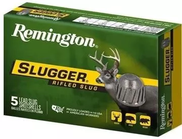 Picture of  Remington Slugs, Slugger HP Rifled Slugs Loads Shotgun Ammo - 16Ga, 2-3/4", 4/5oz, HPRS, 5rds Box, 1600fps