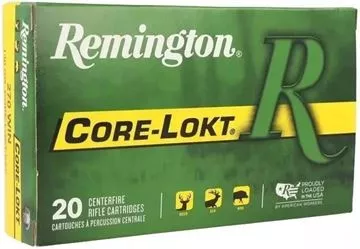 Picture of Remington Core-Lokt Centerfire Rifle Ammo - 264 Win Mag, 140Gr, Core-Lokt PSP, 20rds Box