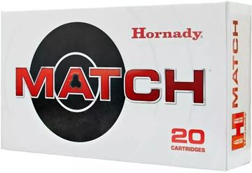 Picture of Hornady Rifle Ammo - 338 Lapua Magnum, 285Gr, ELD Match, 20rds Box