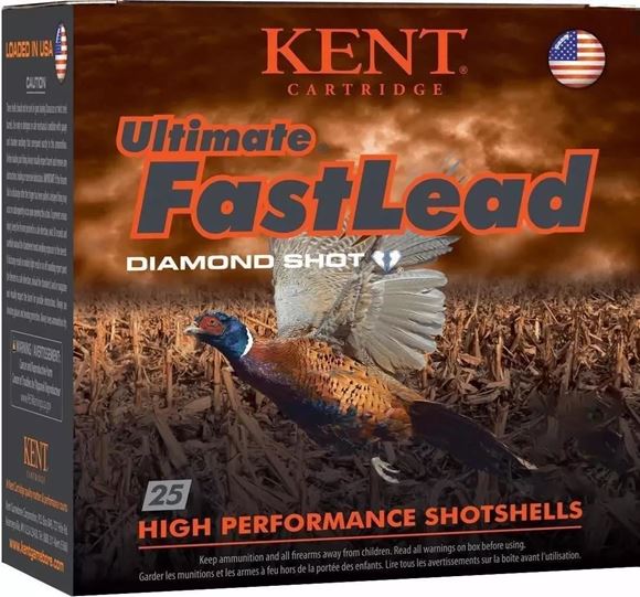 Picture of Kent Ultimate Fast Lead w/ Diamond Shot Shotgun Ammo - 16Ga, 2-3/4", 1oz, #5, 250rds Case, 1220fps