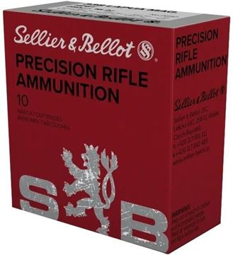 Picture of Sellier & Bellot Target (Match) Rifle Ammo - 338 Lapua Mag, 250Gr, HPBT, 10rds Box