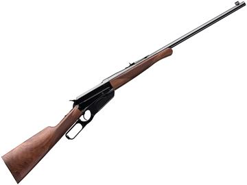 Picture of Winchester Model 1895 High-Grade Lever Action Rifle - 30-06 Sprg , 24", Gloss Blued Finish, Grade III/IV Walnut Stock With Traditional Cut Checkering, Gold Bead Front Sight And Buckhorn Rear Sight, 4rds