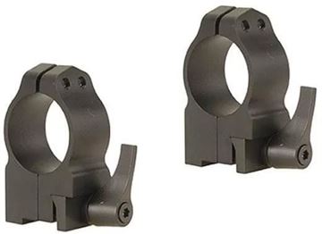 Picture of Warne Scope Mounts Rings, CZ - For CZ 550 (19mm Dovetail), 1", Quick Detach, Medium, Matte