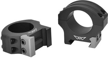 Picture of Warne Manufacturing Company - Hyper Lite Scope Rings, 1", Low, Matte Black.