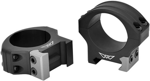 Picture of Warne Manufacturing Company - Hyper Lite Scope Rings, 30mm, Low, Matte Black.