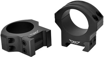 Picture of Warne Manufacturing Company - Hyper Lite Scope Rings, 30mm, Medium, Matte Black.