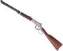 Picture of Used Henry Silver Eagle Lever-Action 22LR, 20" Octagonal Barrel, Wood Stock, Engraved Receiver, Buckhorn Sights, Original Box, Excellent Condition