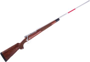 Picture of Used Winchester Model 70 Super Grade Stainless Walnut 7mm Rem Mag (Control Round feed), 26" Barrel, 3 Position Safety, Walnut Stock w/Stainless Grip Cap, Ebony Forearm Cap, Shadow Line Cheek Piece, Excellent Condition