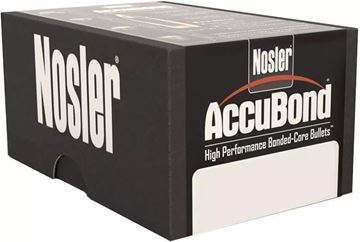 Picture of Nosler Bullets, AccuBond - 338 Caliber (.338"), 225Gr, Spitzer, 50ct Box