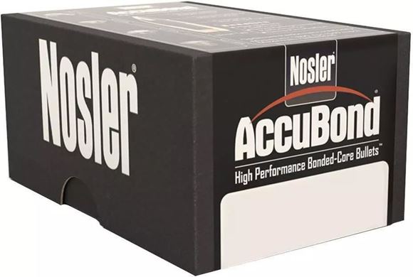 Picture of Nosler 54357 Accubond Rifle Bullets 338Cal 225Gr .338 50Bx